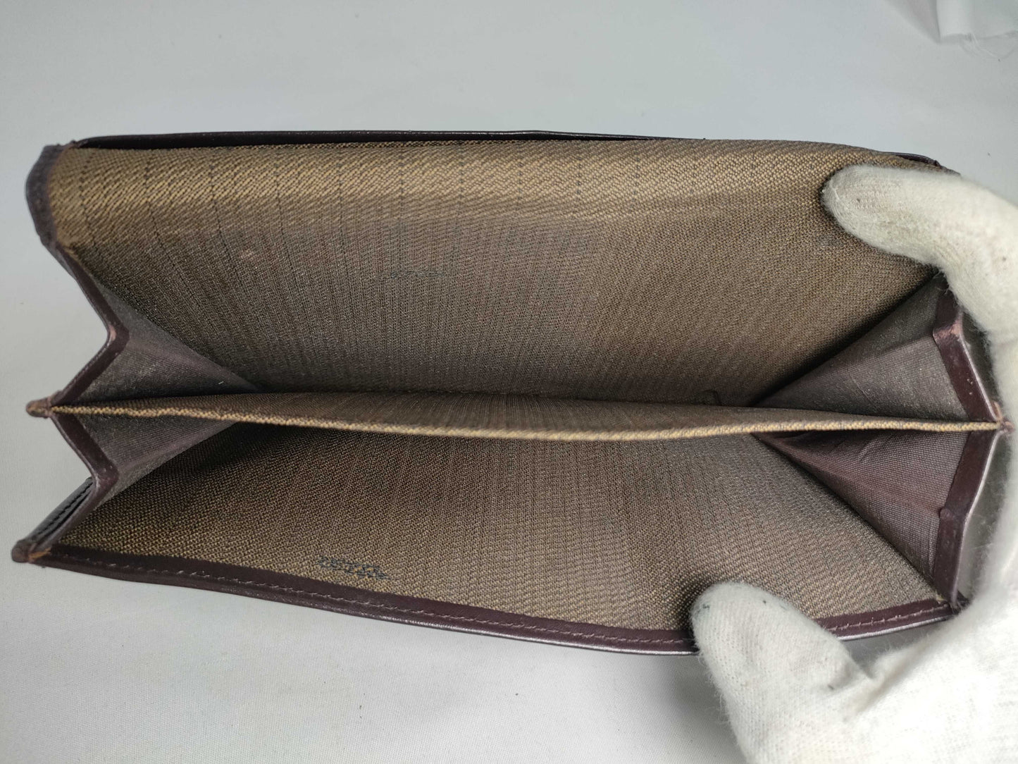 FENDI Zucca pattern FENDI Zucca long wallet