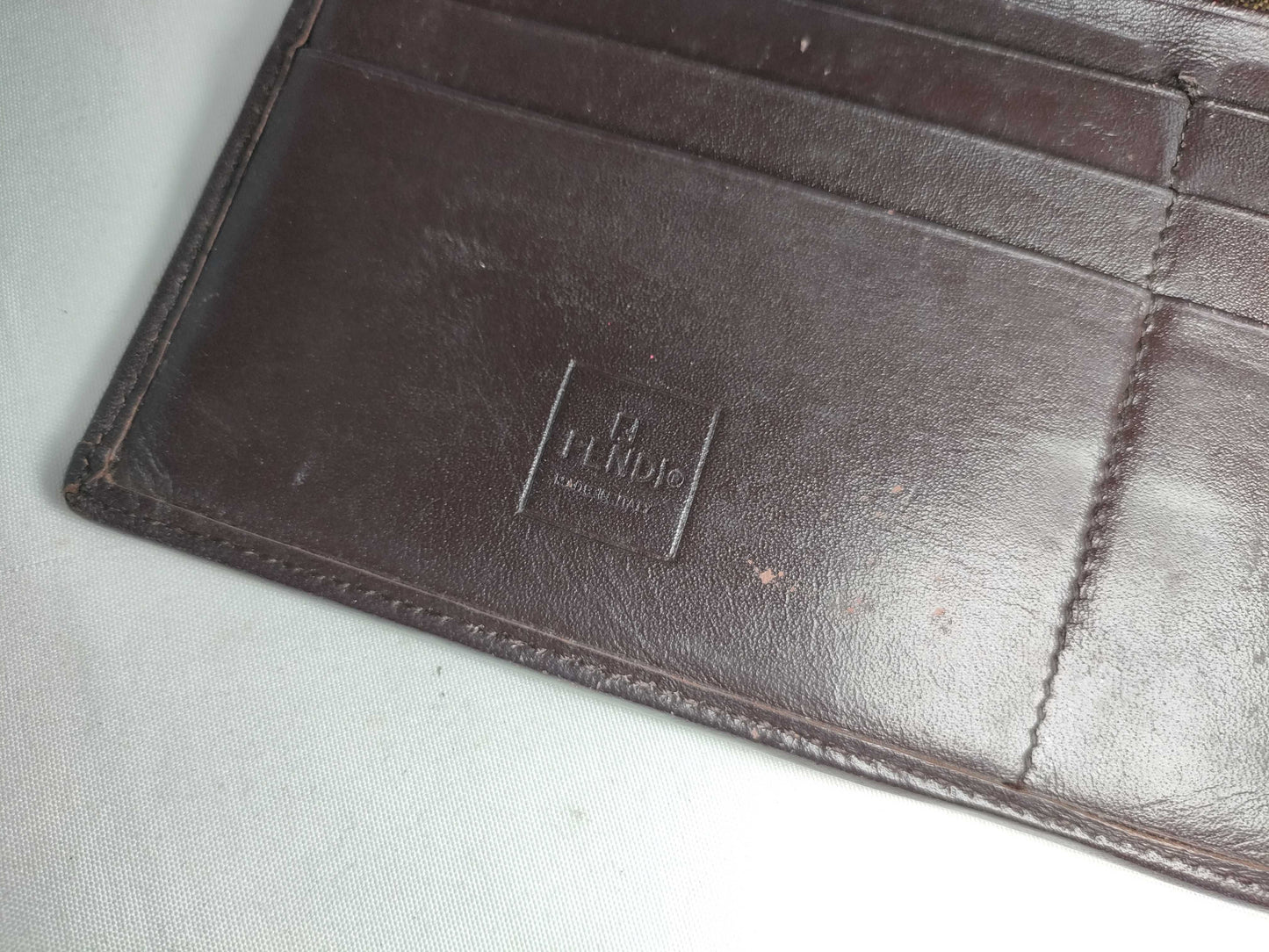 FENDI Zucca pattern FENDI Zucca long wallet