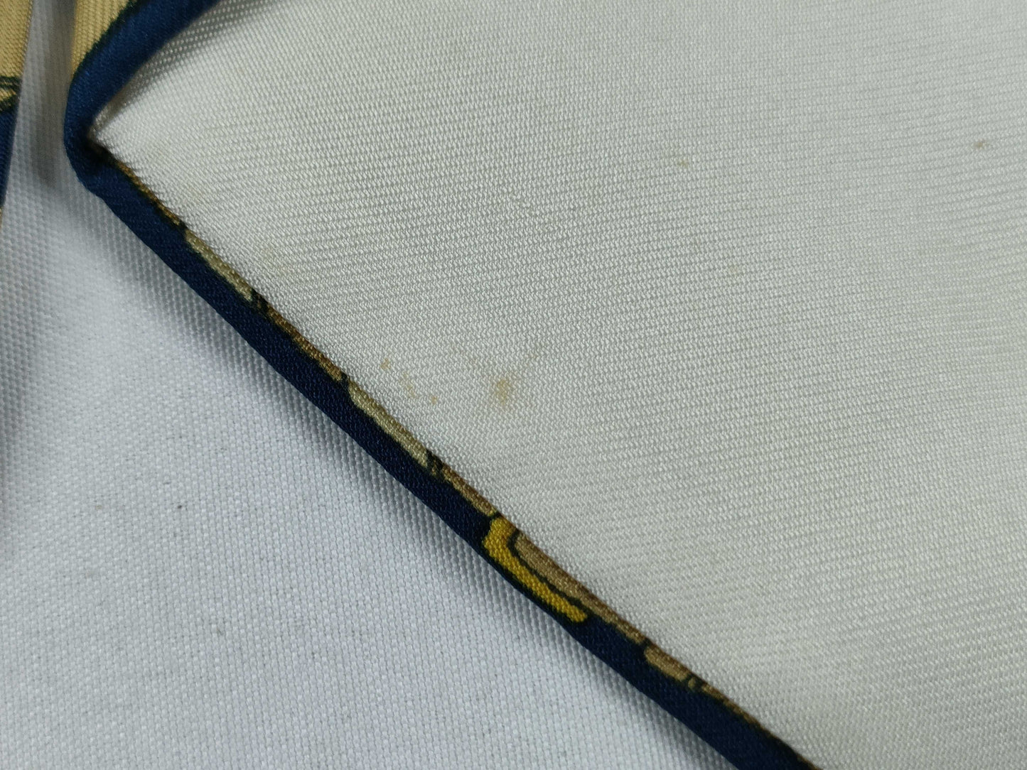 HERMES Hermes Tie Yellow/With Tag Other Accessories