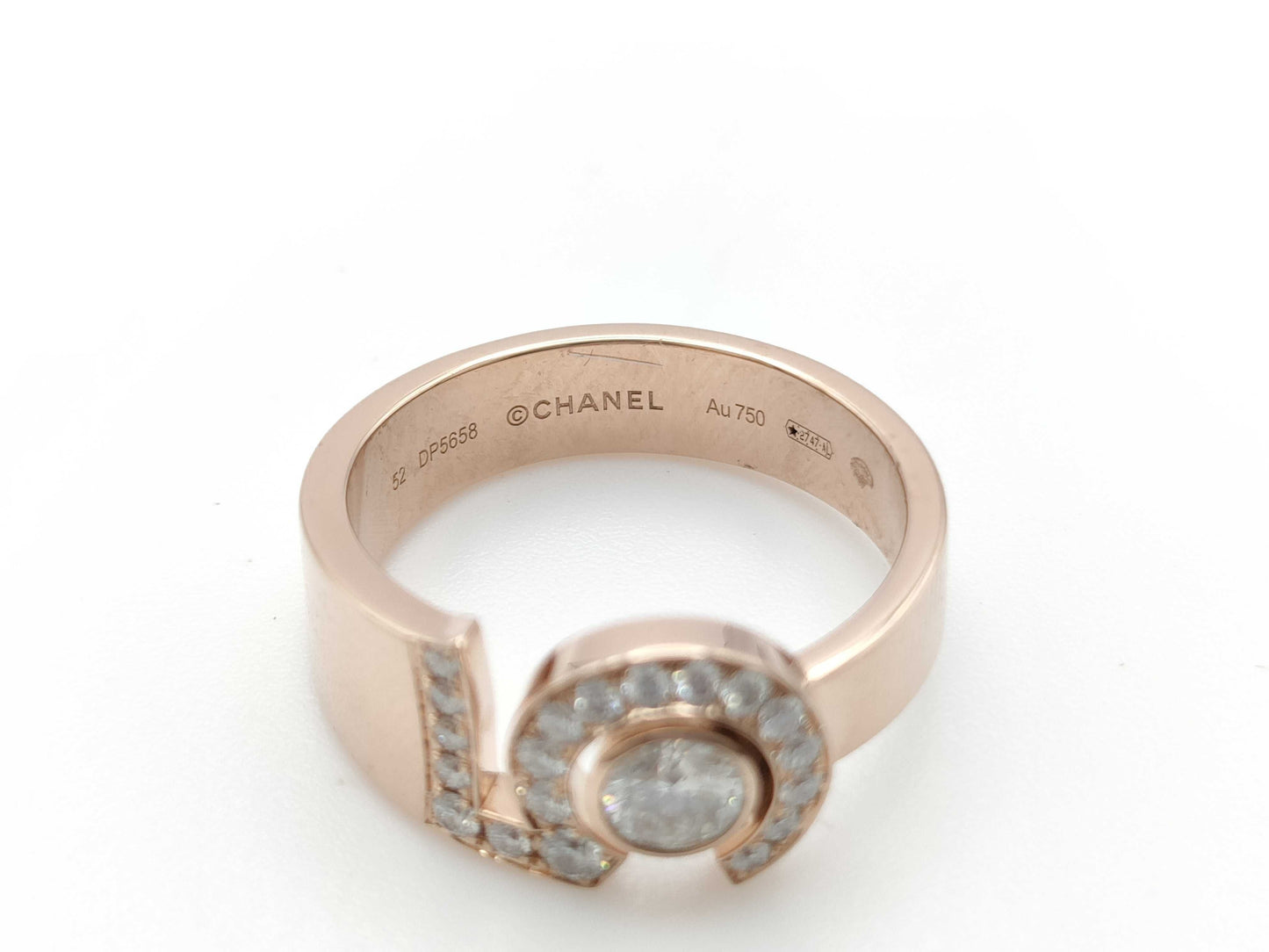 CHANEL Eternal Chanel N5 #52 PG Au750 6.3g Ring