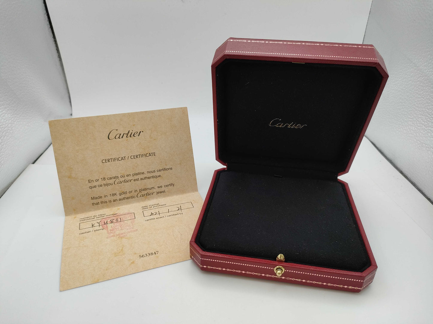 Cartier Crushed Diamond Au750 8.5g Necklace