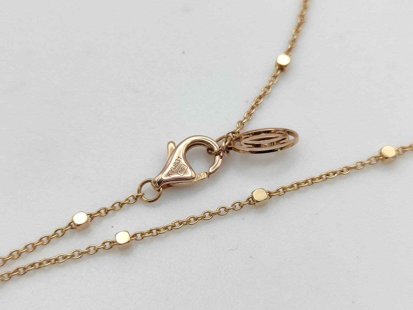 Cartier Crushed Diamond Au750 8.5g Necklace