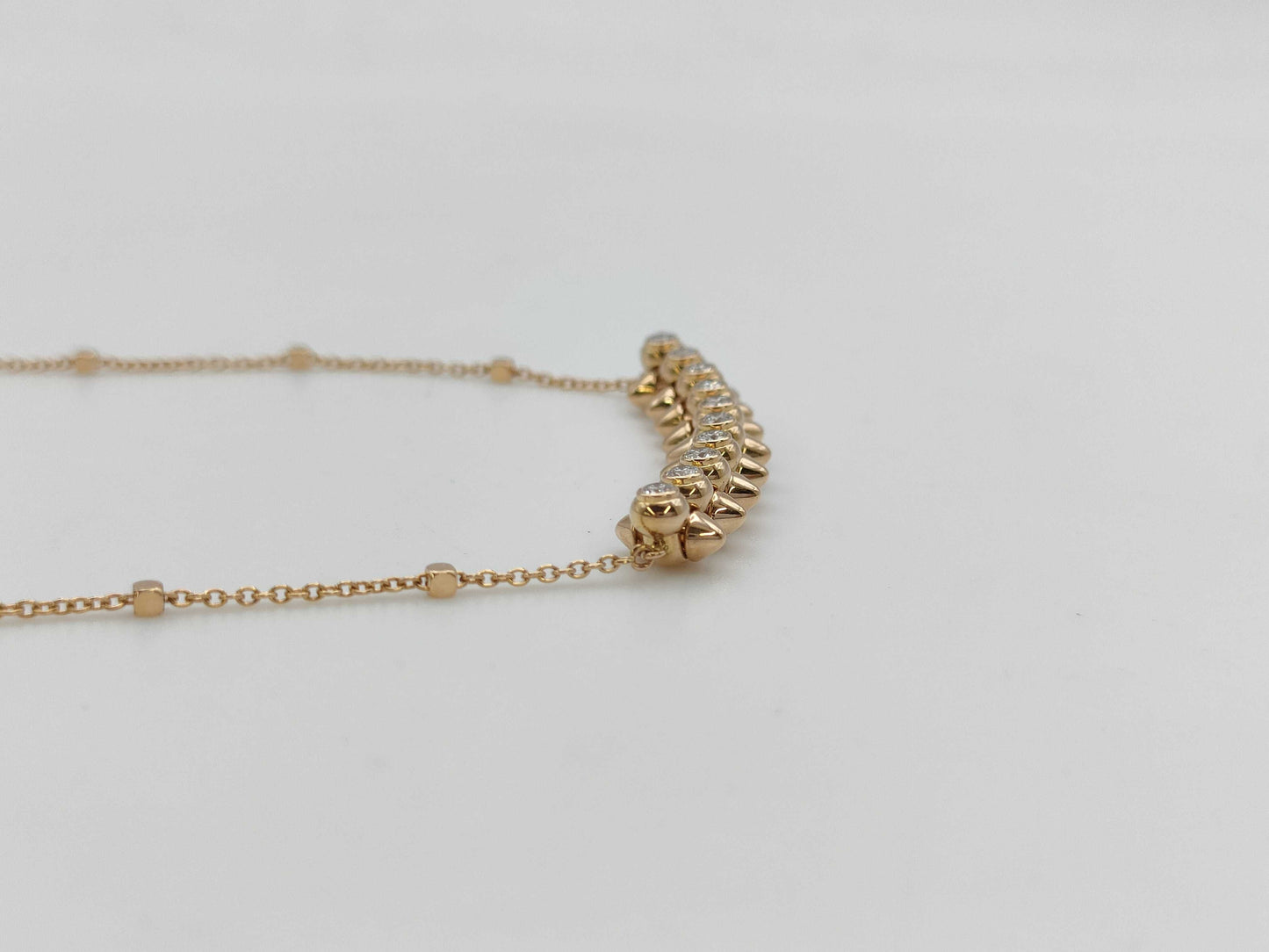 Cartier Crushed Diamond Au750 8.5g Necklace