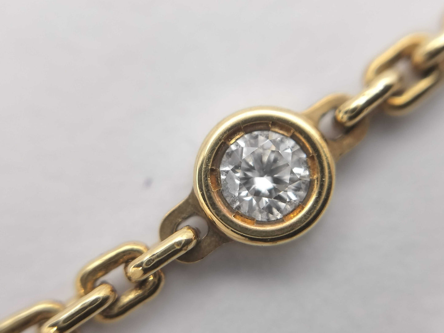 LOUIS VUITTON Idylle Bracelet Diamond Au750 7.4g Bracelet/Bangle