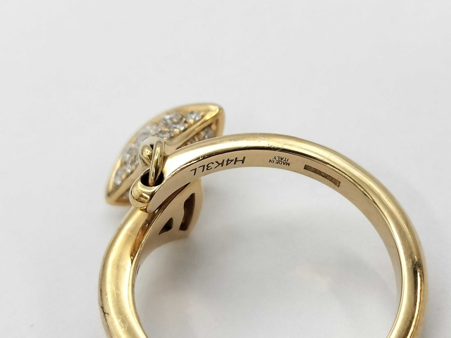 BVLGARI Diva Dream Diamond PG Au750 4.8g Ring