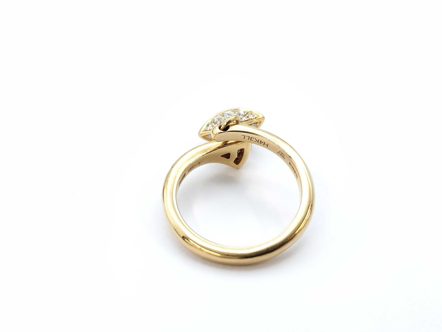 BVLGARI Diva Dream Diamond PG Au750 4.8g Ring