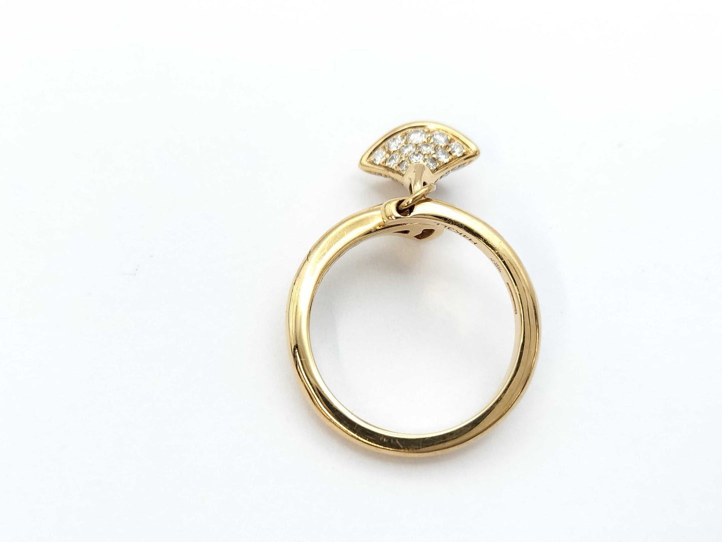 BVLGARI Diva Dream Diamond PG Au750 4.8g Ring