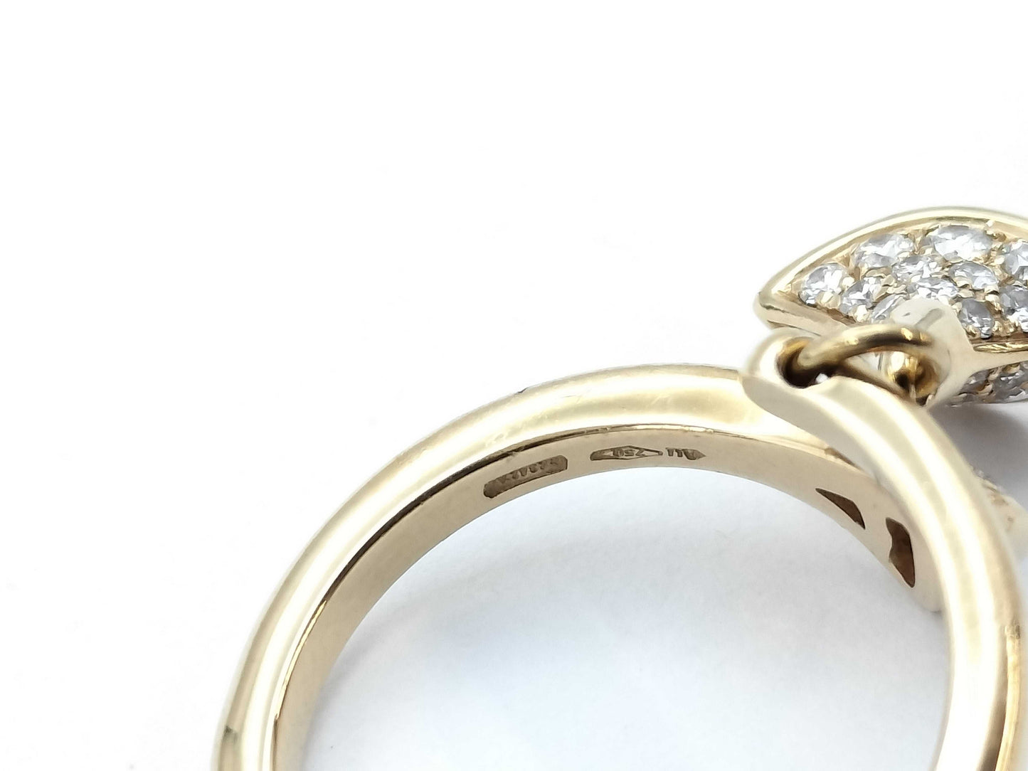 BVLGARI Diva Dream Diamond PG Au750 4.8g Ring