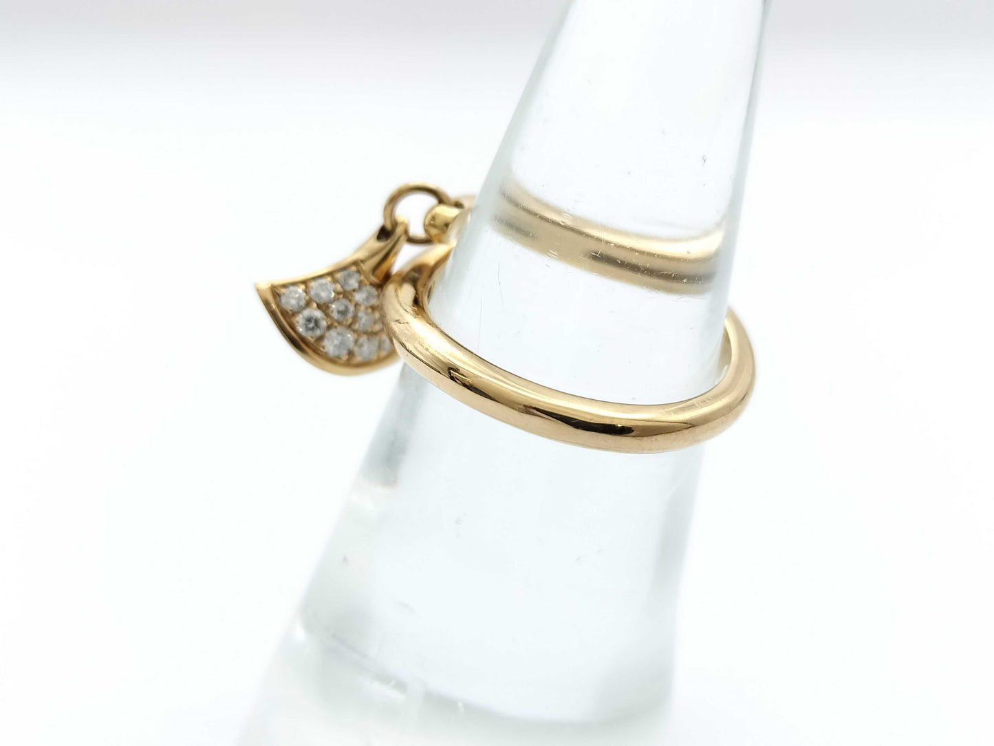 BVLGARI Diva Dream Diamond PG Au750 4.8g Ring