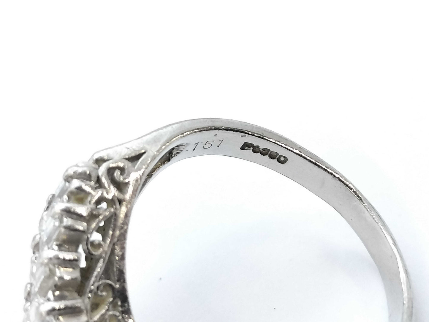 D1.51ct PT900 7.1g Ring