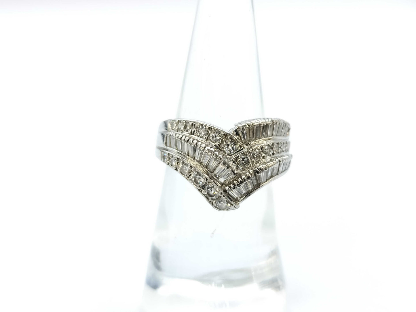 D1.00ct PT900 9.9g Ring