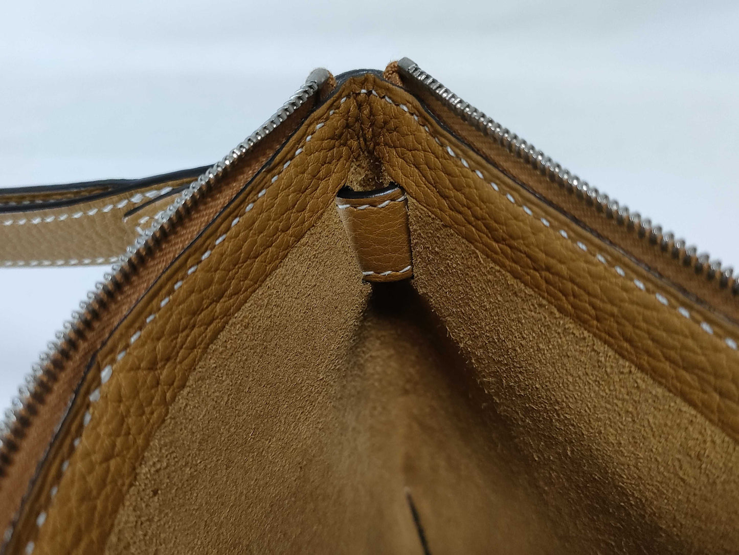 HERMES Caba Vertige 24 Togo Pouch Second Bag Clutch Bag Second Bag