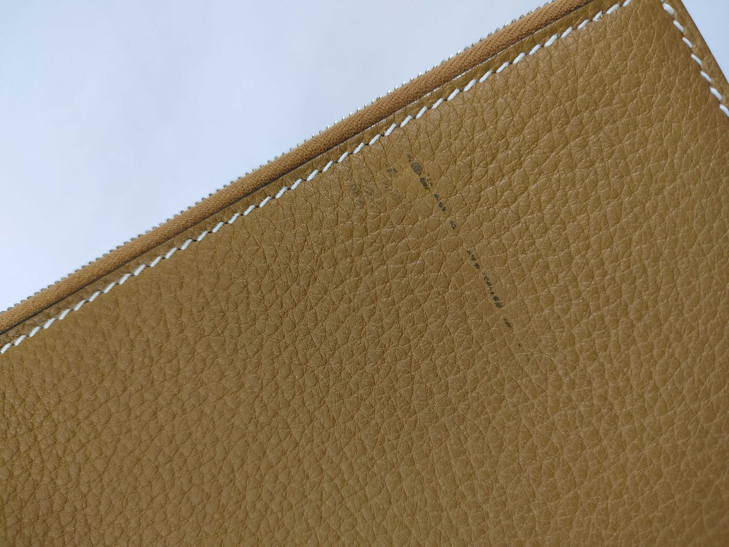 HERMES Caba Vertige 24 Togo Pouch Second Bag Clutch Bag Second Bag