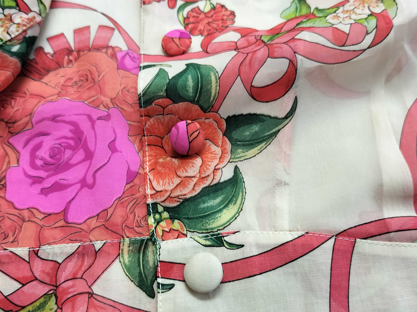 HERMES Silk Vest Sleeveless Blouse Top