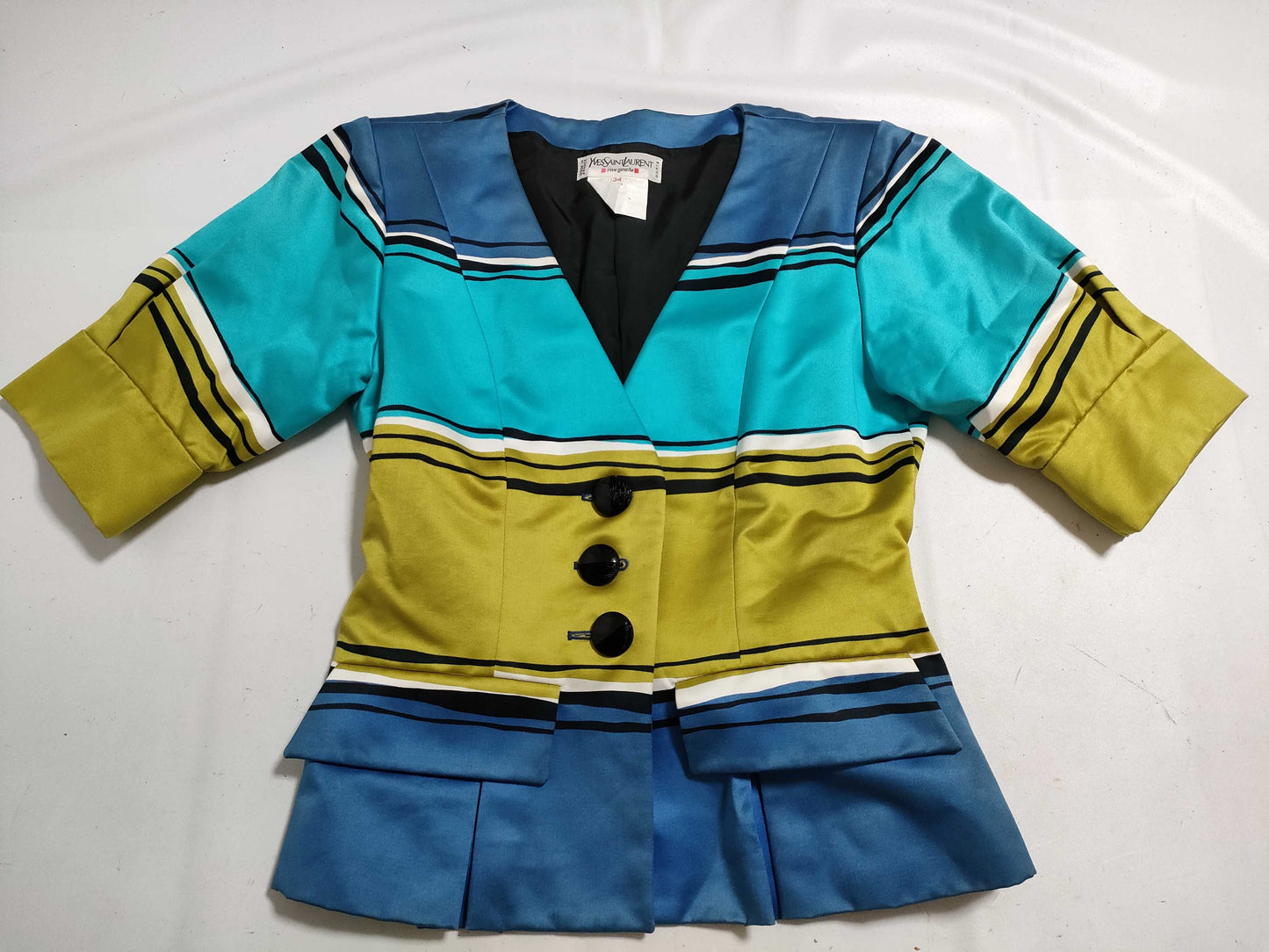 SAINT LAURENT Rive Gauche Short Sleeve Jacket