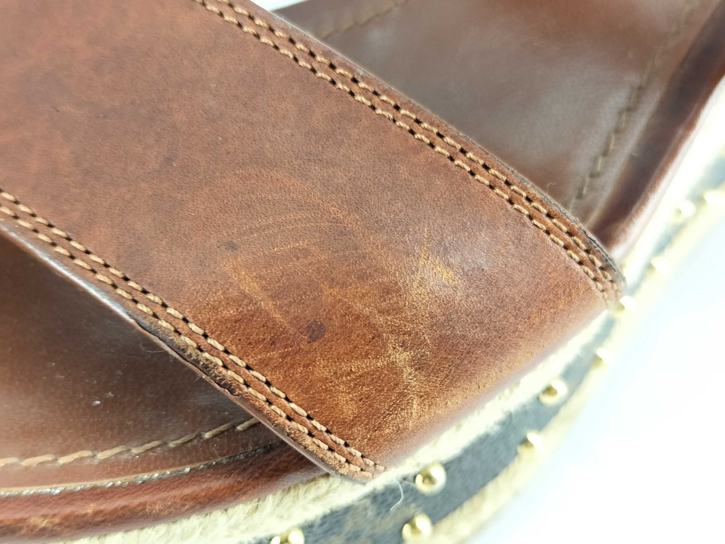 LOUIS VUITTON Monogram Louis Vuitton Monogram Vedge Sole Sandals