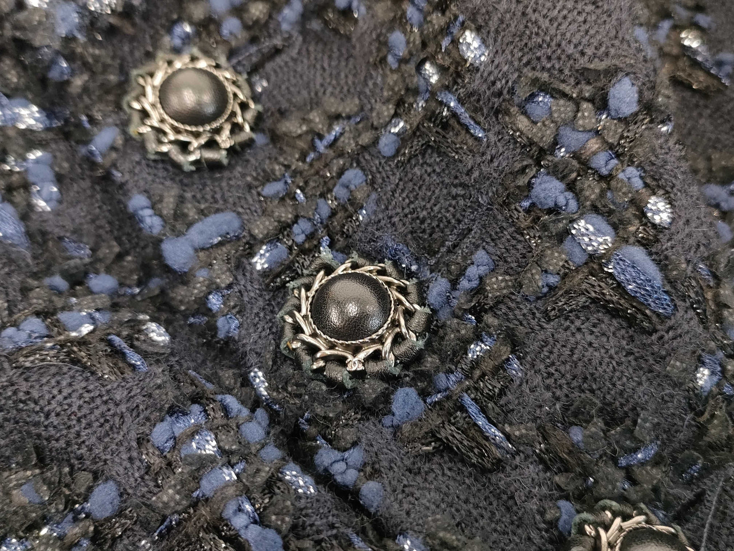 CHANEL Chanel 16B Coco Mark Tweed Dress P54583 Coat