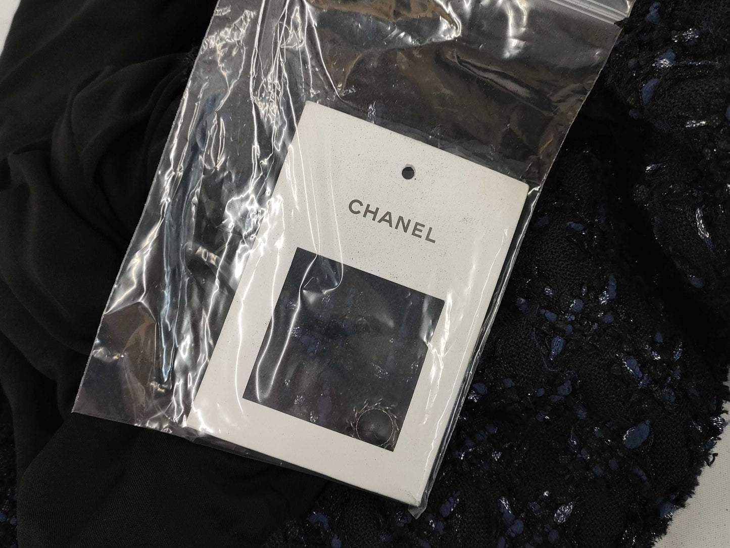 CHANEL Chanel 16B Coco Mark Tweed Dress P54583 Coat