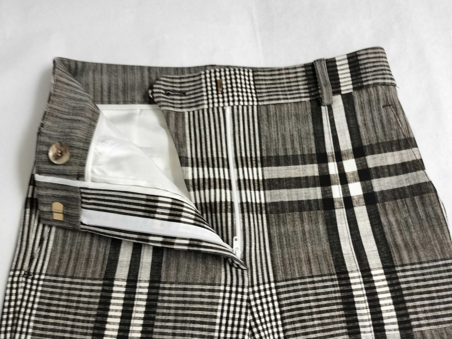 BURBERRY Check Slacks Pants 4566348 Riccardo Tisci Size 38