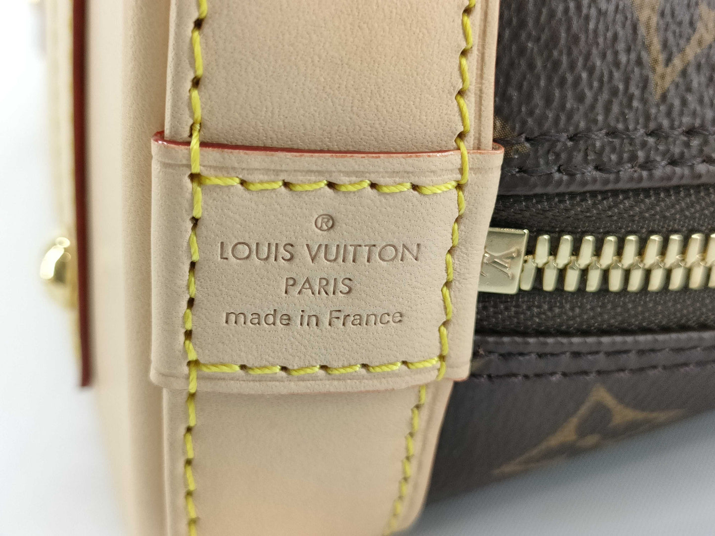 LOUIS VUITTON RFID Verified, Serial Number Unconfirmed, Monogram LV Monogram Alma BB M46990 Handbag