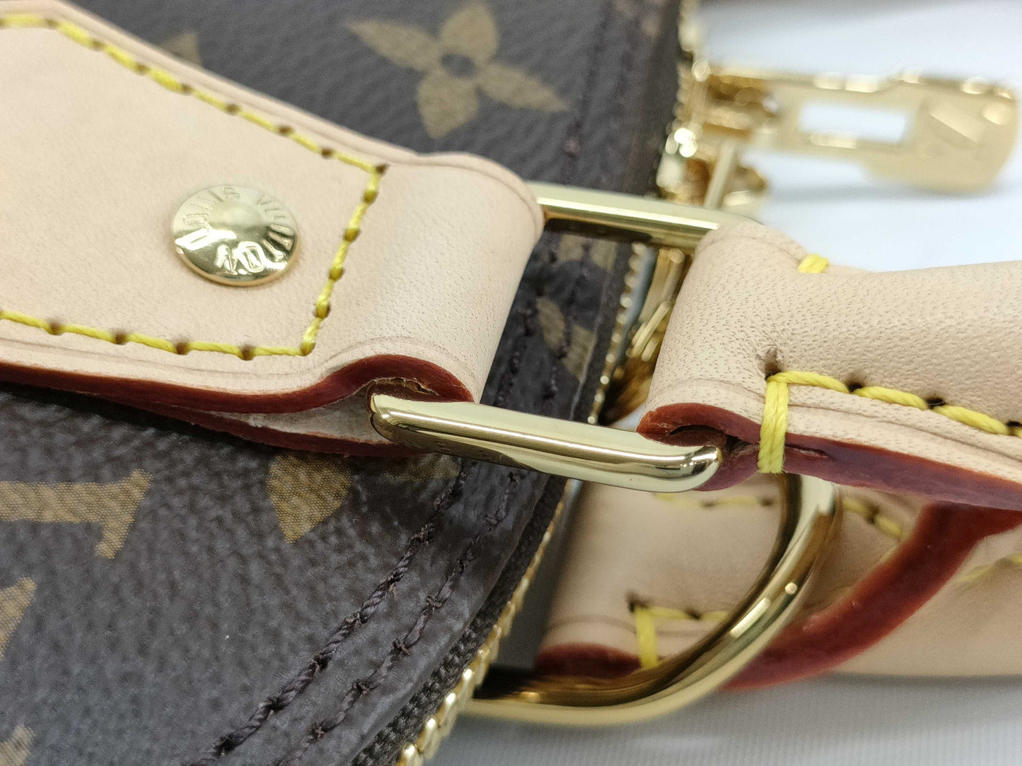 LOUIS VUITTON RFID Verified, Serial Number Unconfirmed, Monogram LV Monogram Alma BB M46990 Handbag