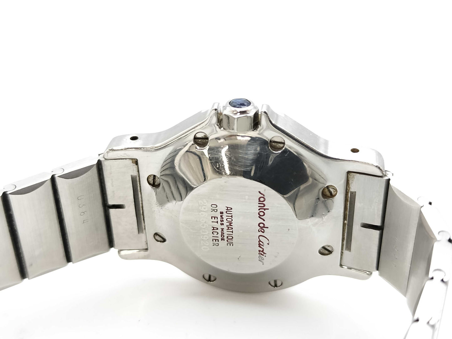 Cartier Santos Octagon LM 296650920 Automatic Women's Watch