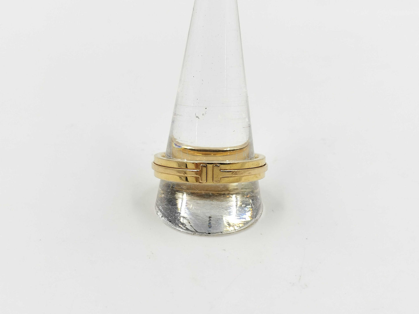 Tiffany & Co. T TWO Au750 8.6g Ring