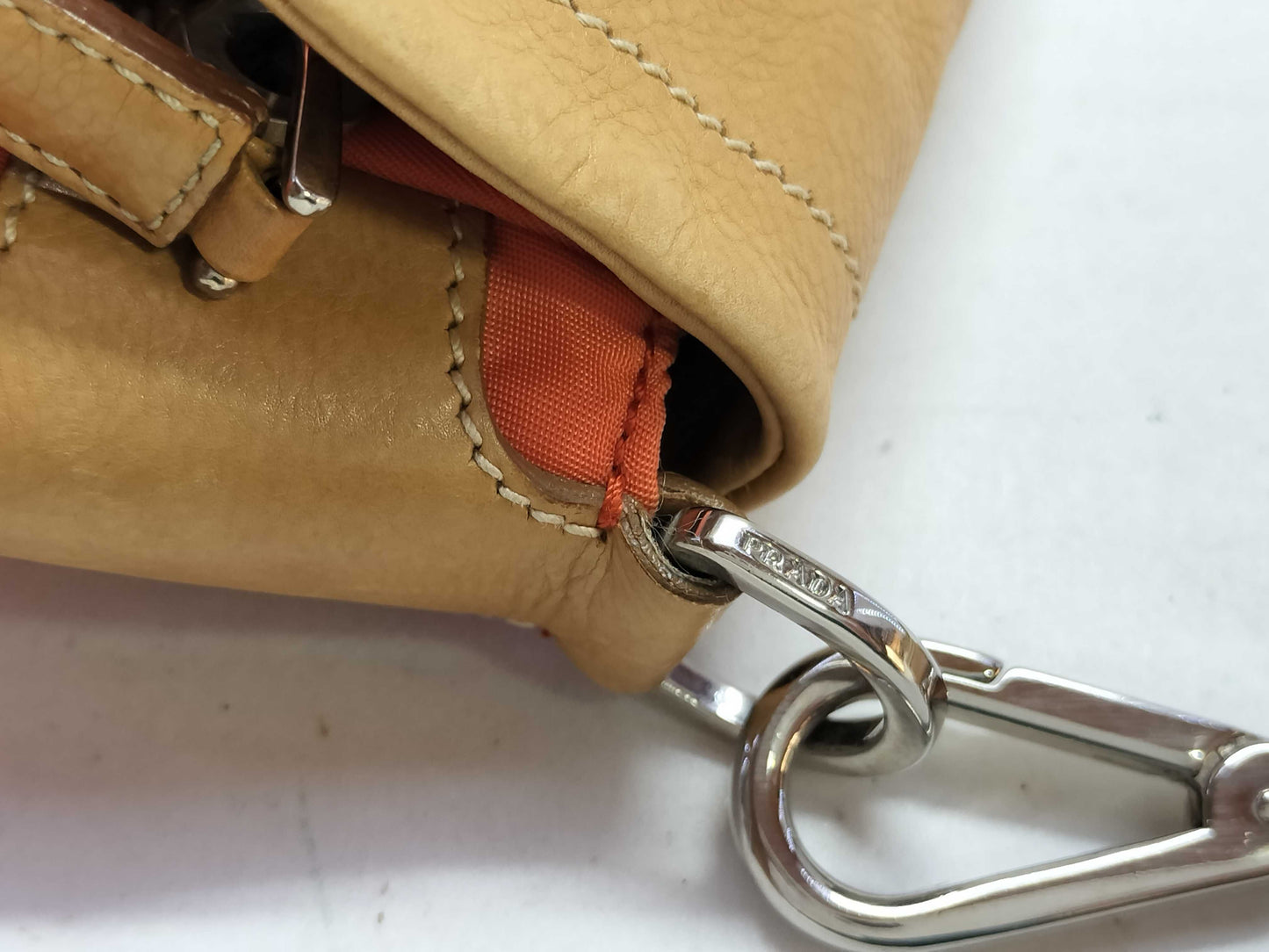 PRADA PRADA Shoulder Bag Belt Triangle Logo Shoulder Bag