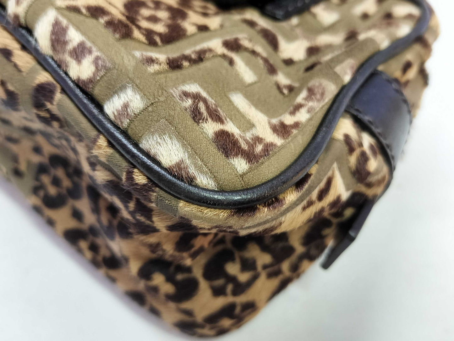 FENDI FENDI Harako Handbag Mini Boston Handbag