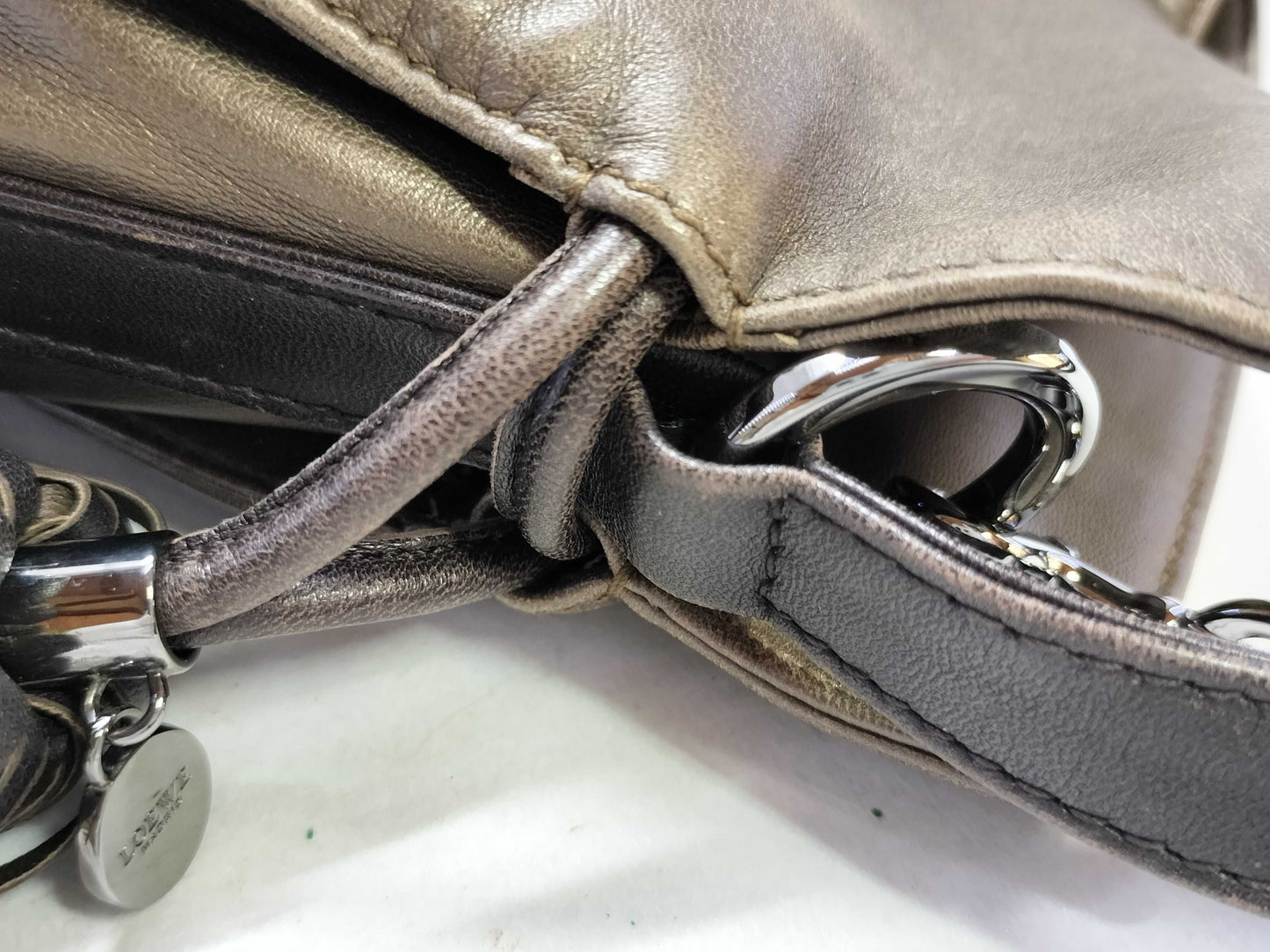 LOEWE Nappa Leather Flamenco Shoulder Bag