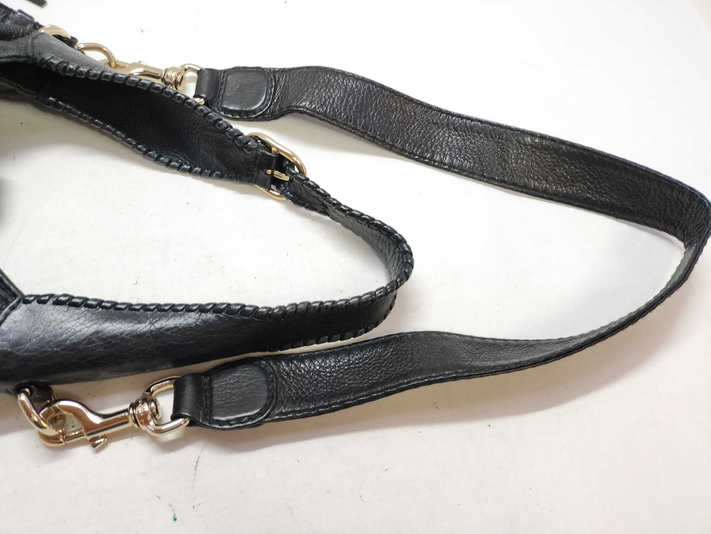GUCCI Jackie New Jackie Tassel Bamboo Shoulder Bag 219725 Black Shoulder Bag
