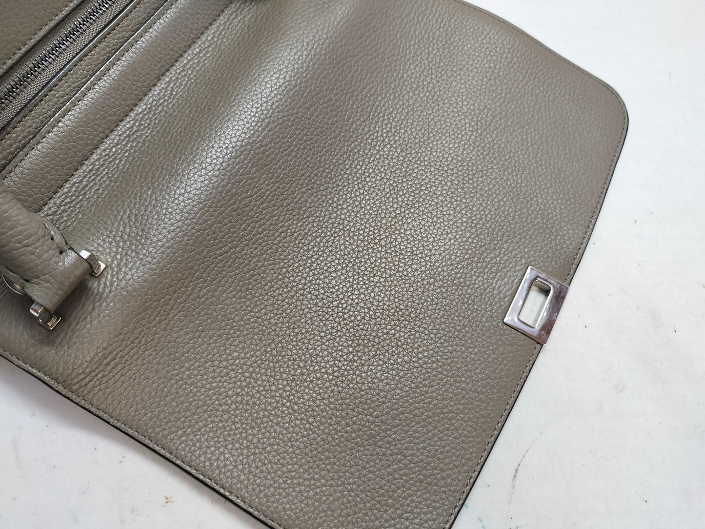 CELINE Trapeze 2-Way Shoulder Bag, Taupe Handbag