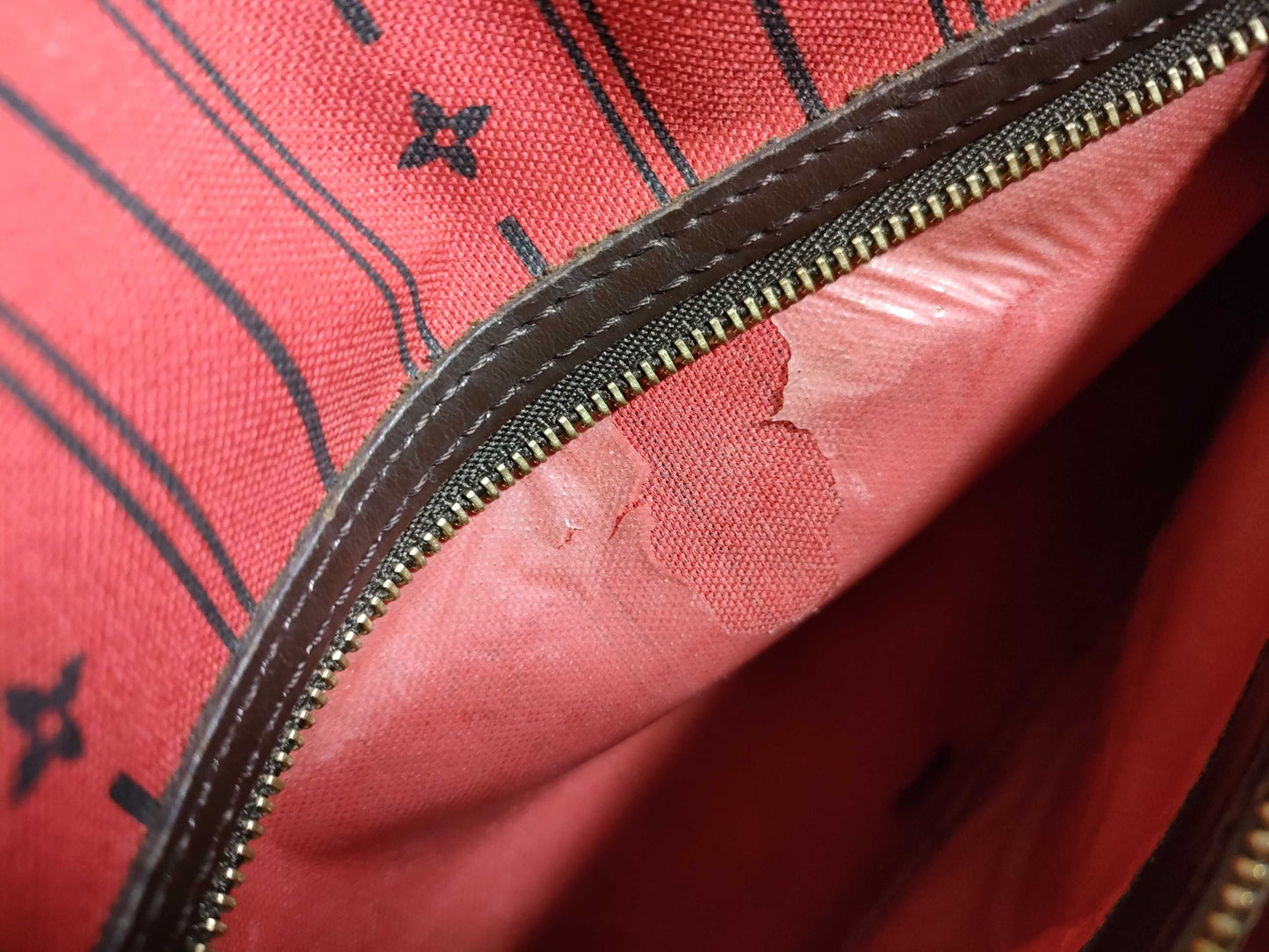LOUIS VUITTON Damier Neverfull PM Old Model N51109 Tote Bag