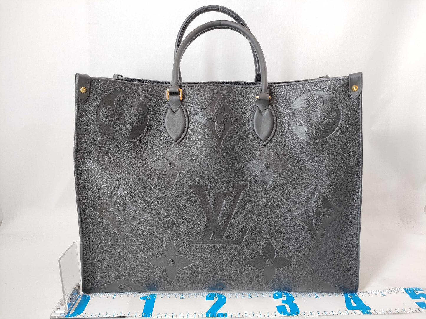 LOUIS VUITTON Monogram Empreinte On the Go GM M44925 Tote Bag