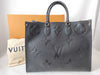 LOUIS VUITTON Monogram Empreinte On the Go GM M44925 Tote Bag