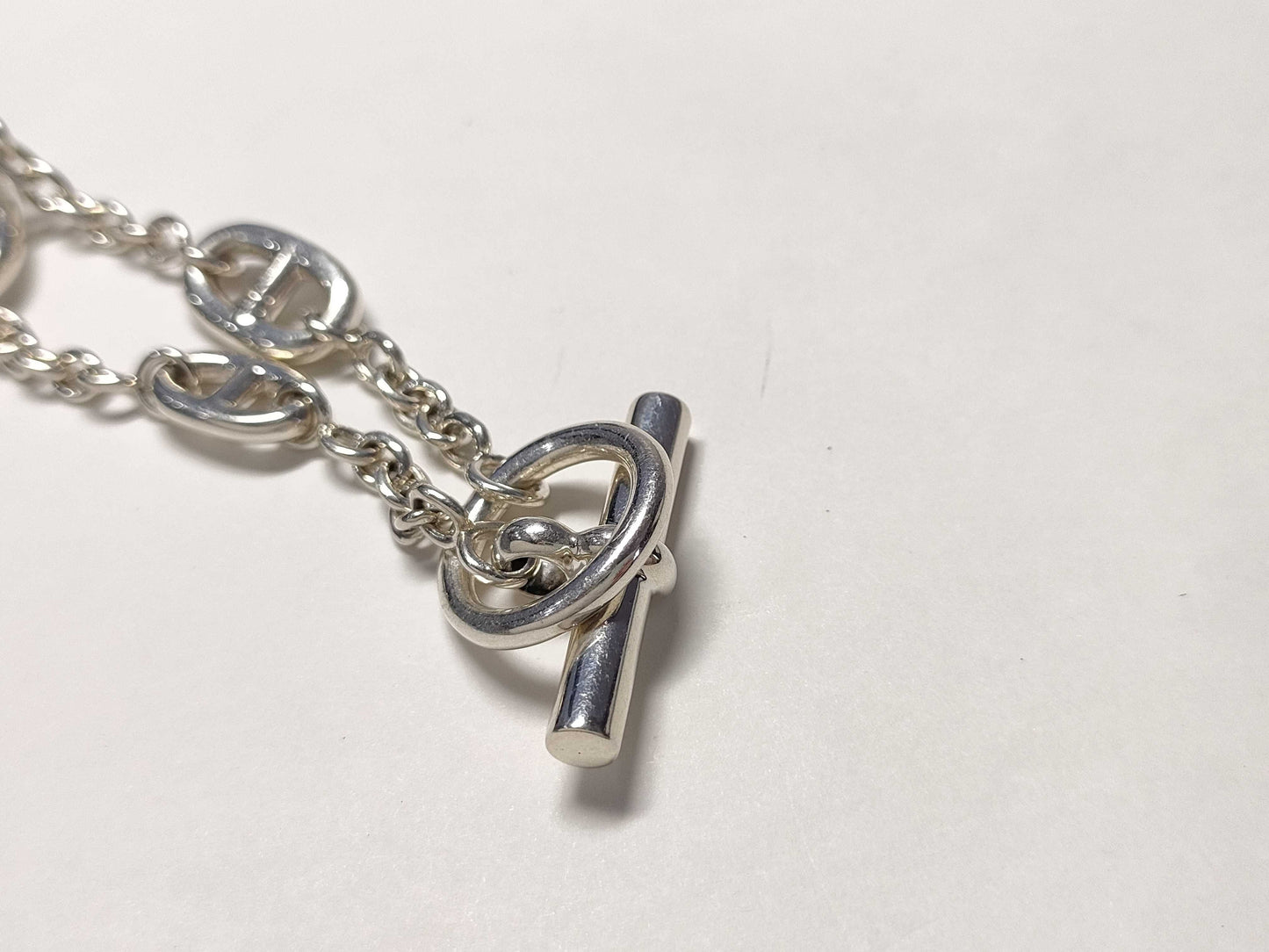 HERMES Chaine d'Ancre Farandole Bracelet SV925 Bracelet/Bangle