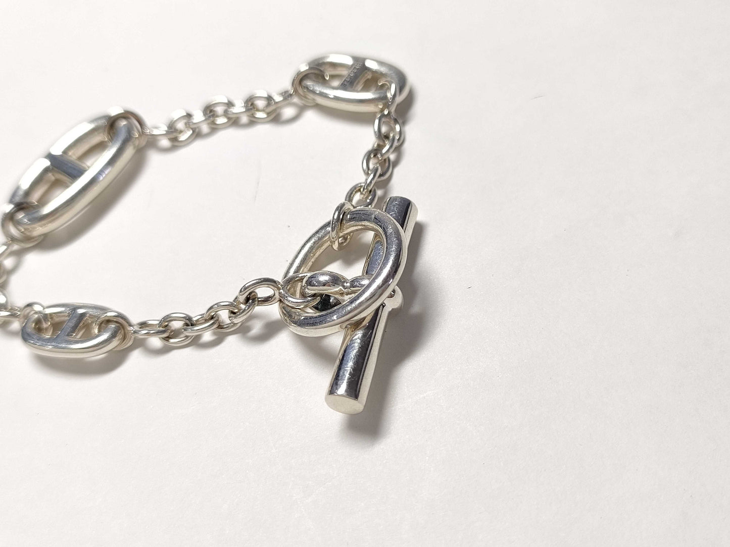 HERMES Chaine d'Ancre Farandole Bracelet SV925 Bracelet/Bangle