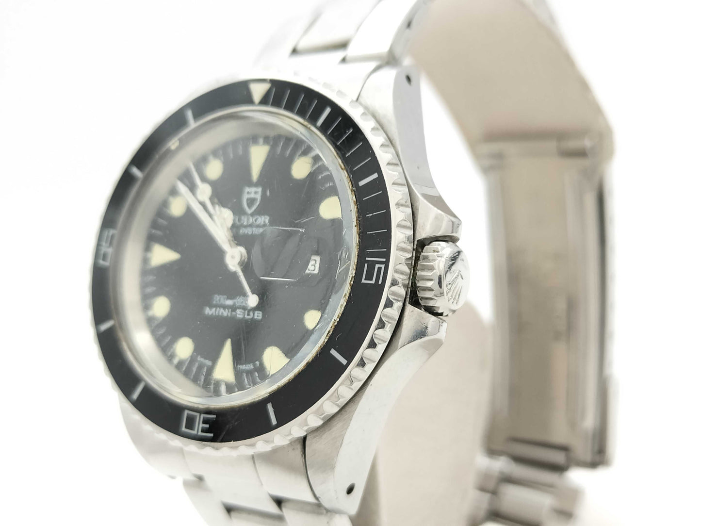 TUDOR Mini Sub 73090 317060 Automatic Black Dial Boys' Watch