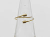 SHIHARA Twisted Round Earrings, Single Earring, Yellow Gold 750, 0.9g