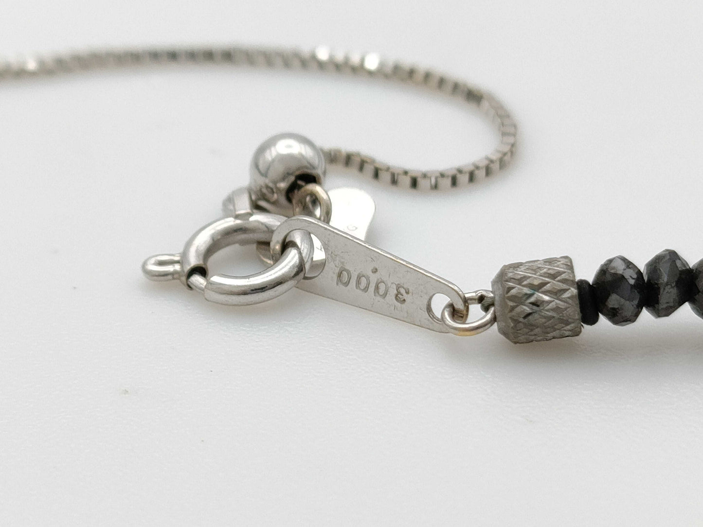 BLKD 30.00ct K18WG 6.9g Necklace