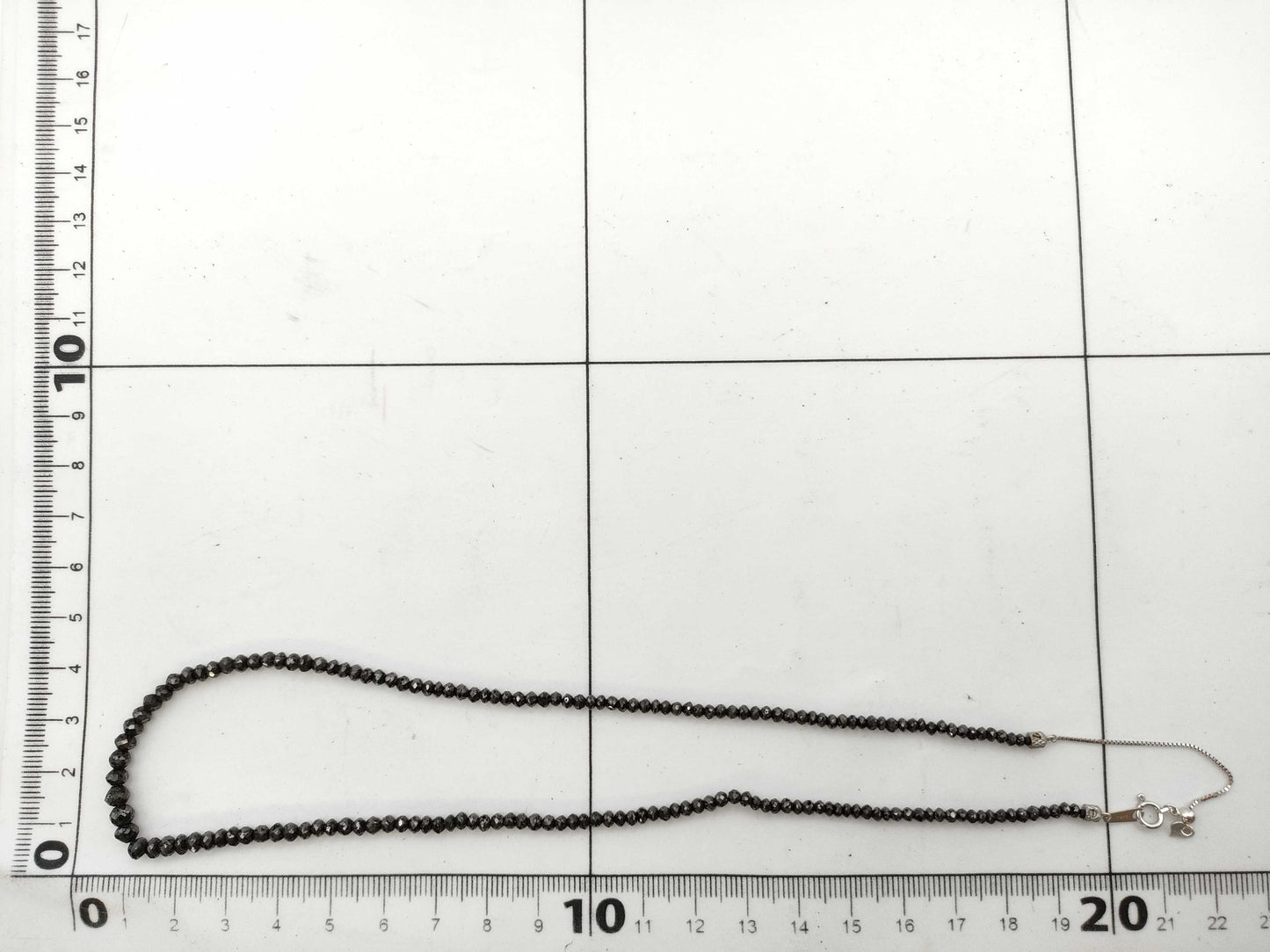 BLKD 30.00ct K18WG 6.9g Necklace