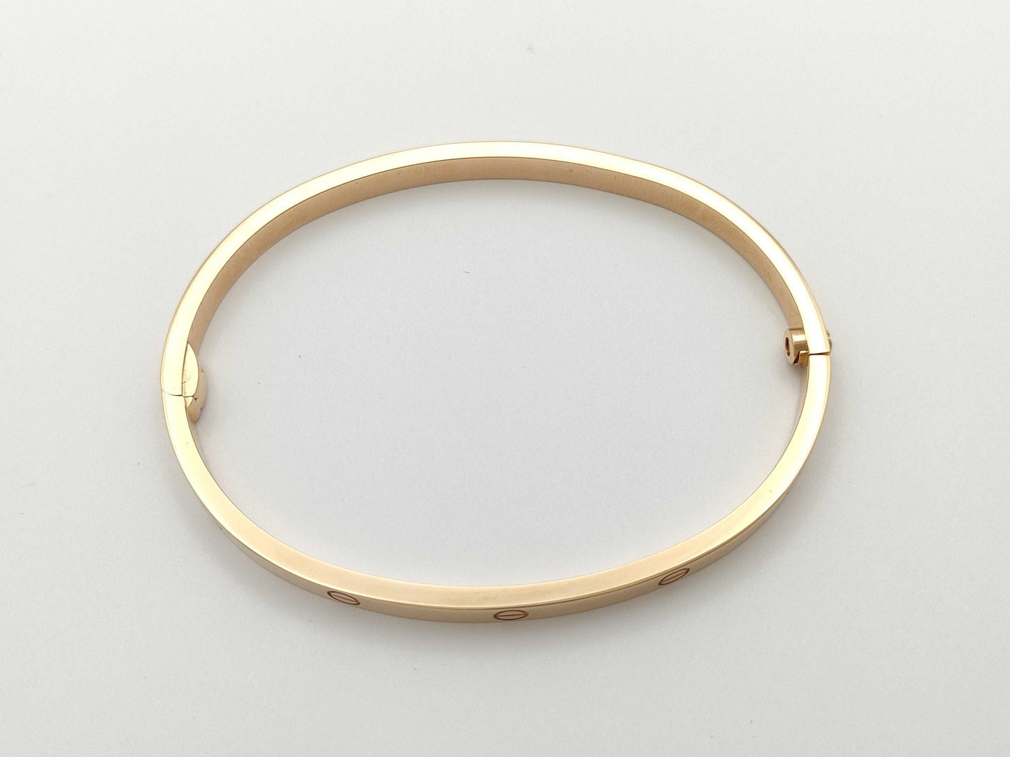 Cartier Love Bracelet SM #16 PG Au750 17.6g Bracelet/Bangle