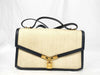 HERMES Crinoline Cadena Lock Shoulder Bag with I Stamp, Ivory