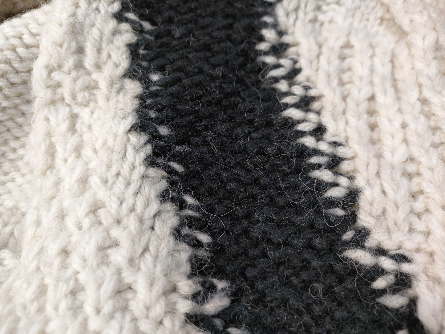 Maison Margiela Collection Model Distressed Knit Sweater Asymmetrical Top