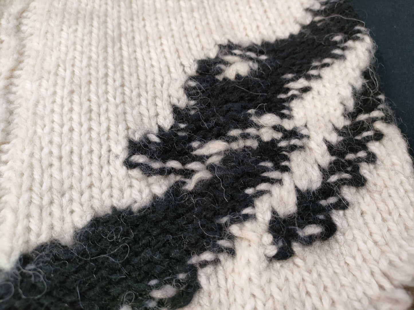 Maison Margiela Collection Model Distressed Knit Sweater Asymmetrical Top