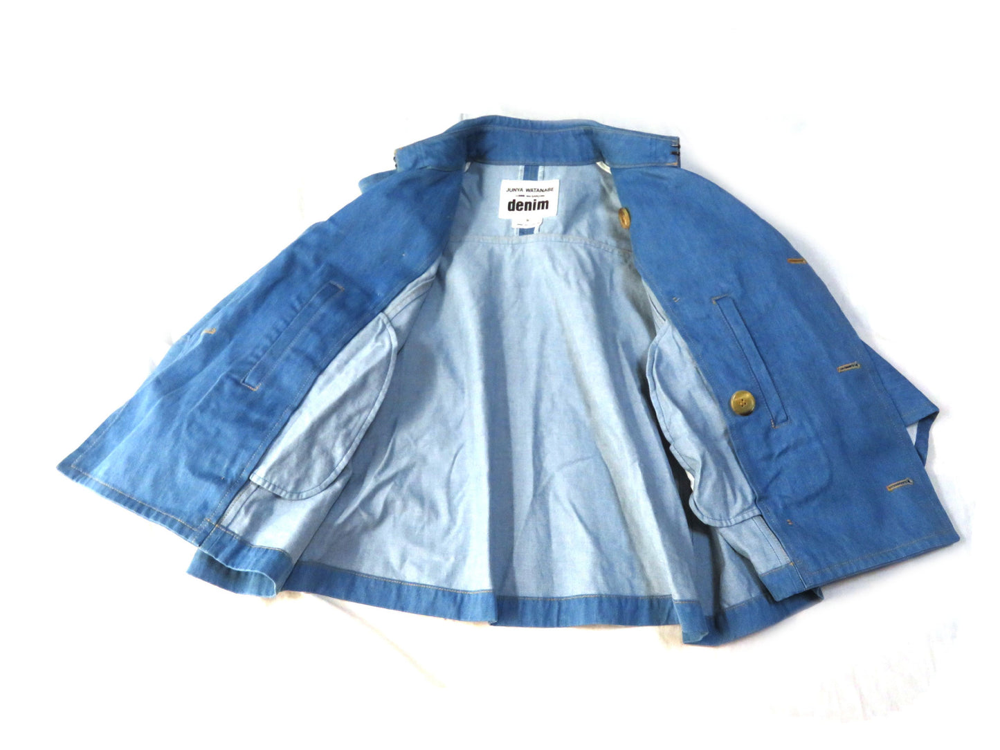 COMME des GARÇONS Junya Watanabe Comme des Garçons Poncho-Style Denim Jacket