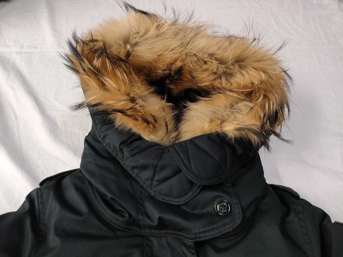 Woolrich Scarlet Parka Black Jacket