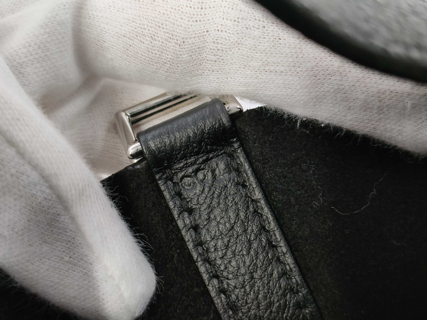 HERMES Picotin Lock PM Black with Silver Hardware, H Handbag