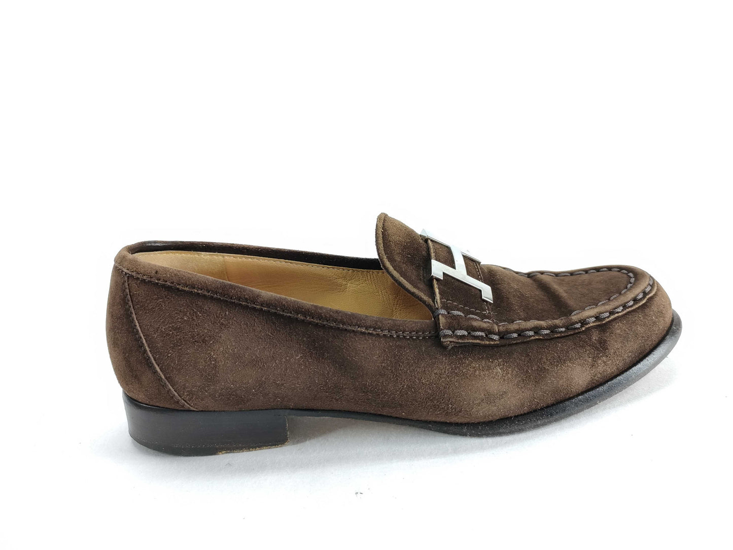 HERMES Hermes Loafers Suede Loafers