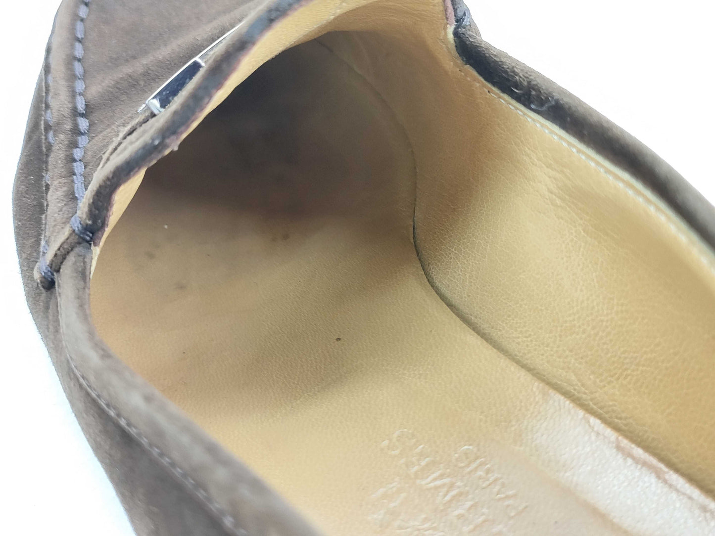 HERMES Hermes Loafers Suede Loafers